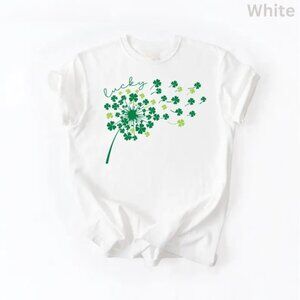 St Patricks Day Shamrock Shirt, Lucky Clover Shirt, Irish Day Tee